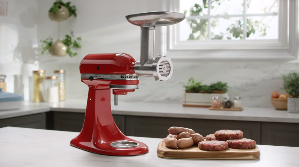 How To Use A KitchenAid Metal Meat Grinder Attachment